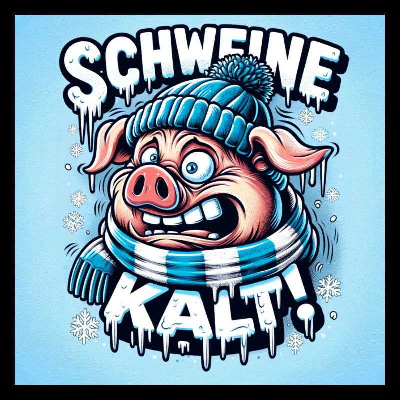 Froid comme un cochon !