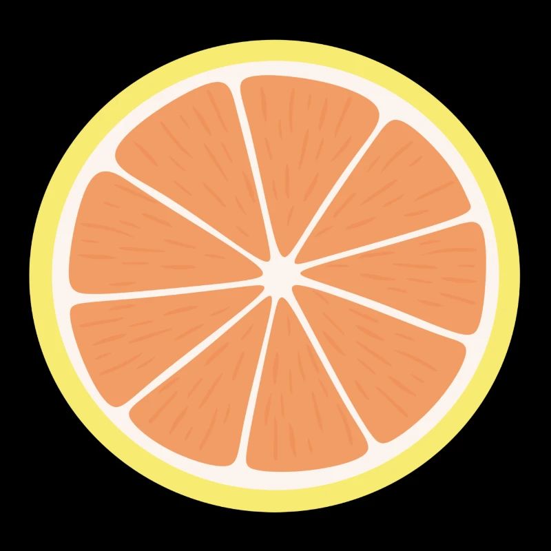 Grapefruit-Scheibe