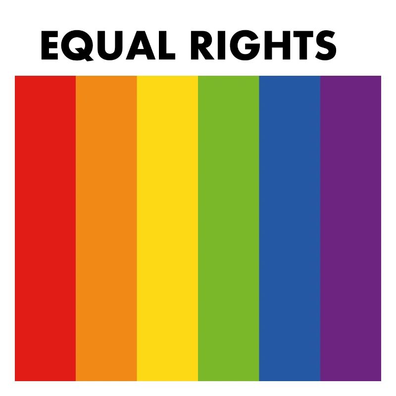 Equal rights pride flag