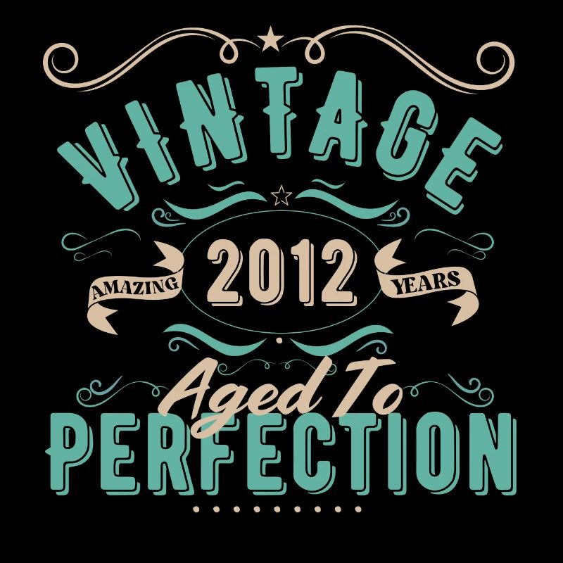 Vintage 2012-2012 Birthday Gift