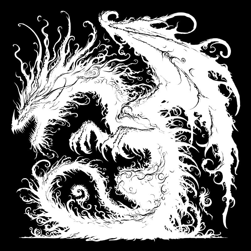 Fantasy Dragon Anime Dragon head Mythical reptile magic