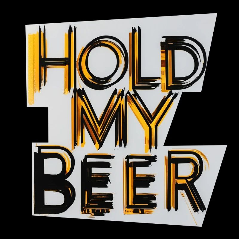 Halte mein Bier