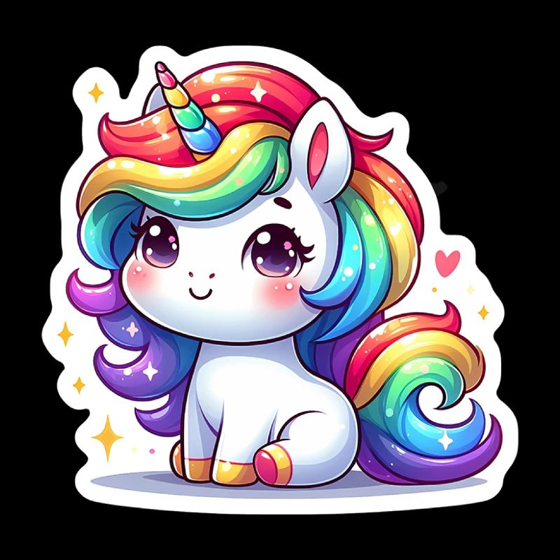 Regenbogen-Einhorn