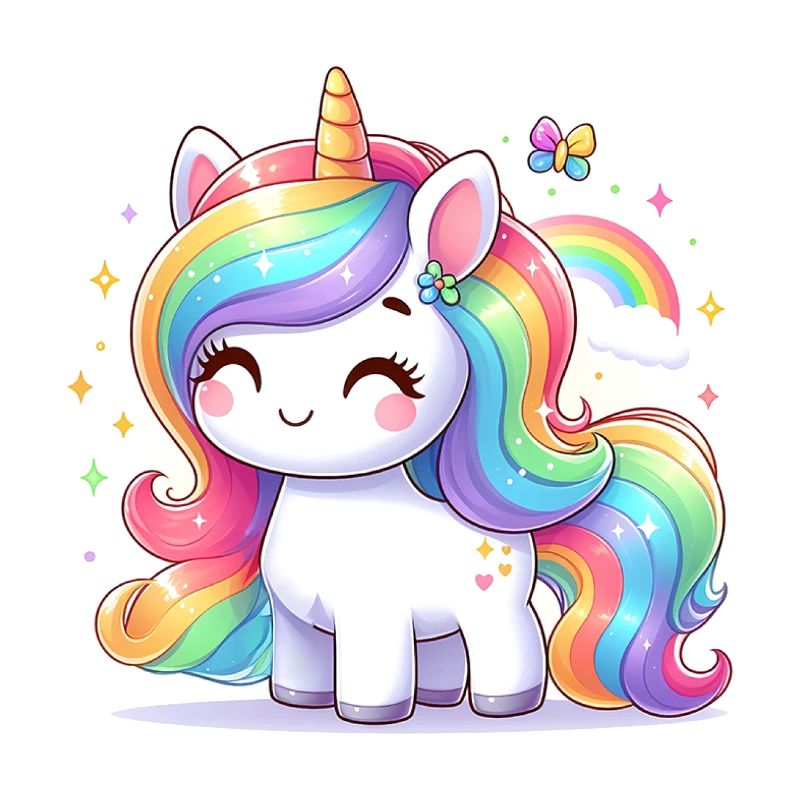 Regenbogen-Einhorn
