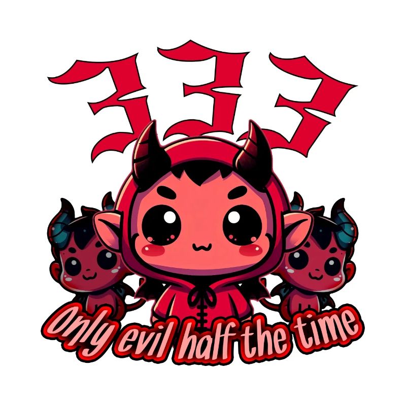 Chibi Devil - 333 Only evil half the time