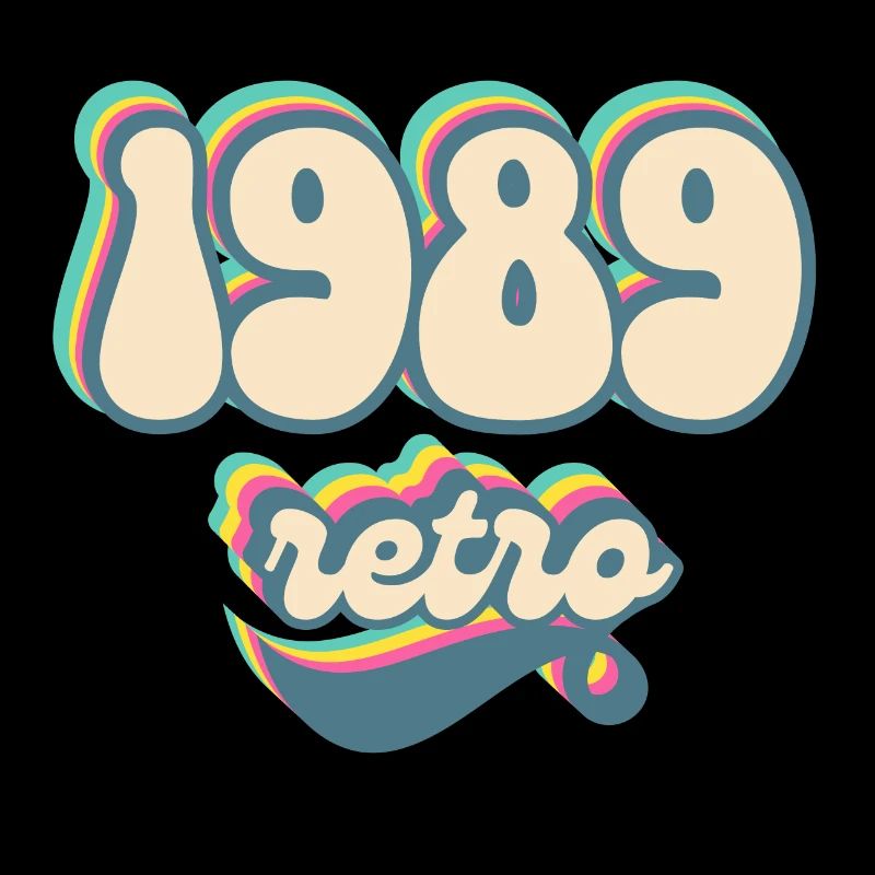 1989 retro idée cadeau