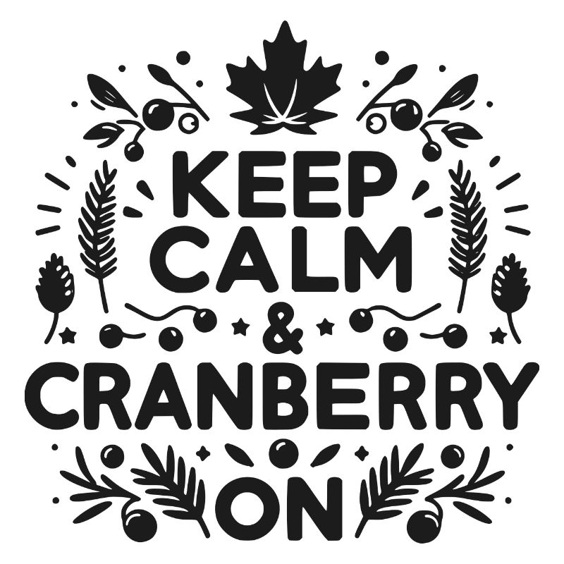 Keep Calm and Cranberry On
