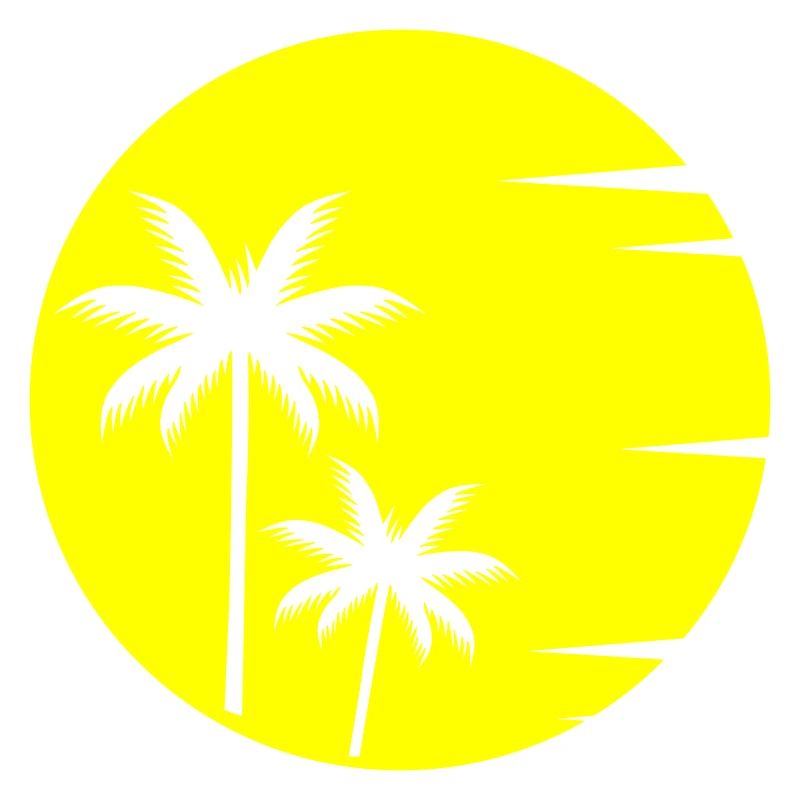 Sunset Palm Trees
