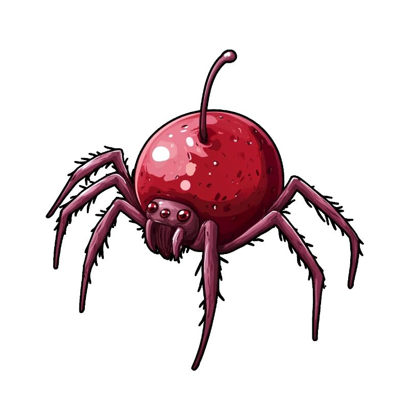 Kirschspinne Kirsche Spinne