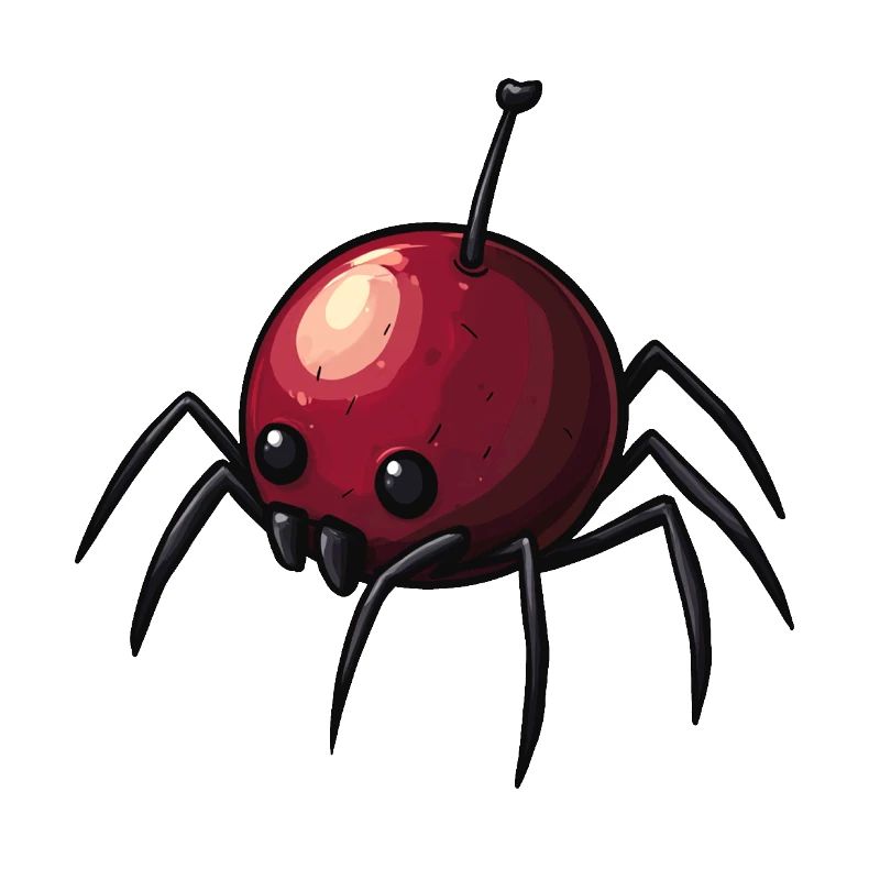 Kirschspinne Kirsche Spinne