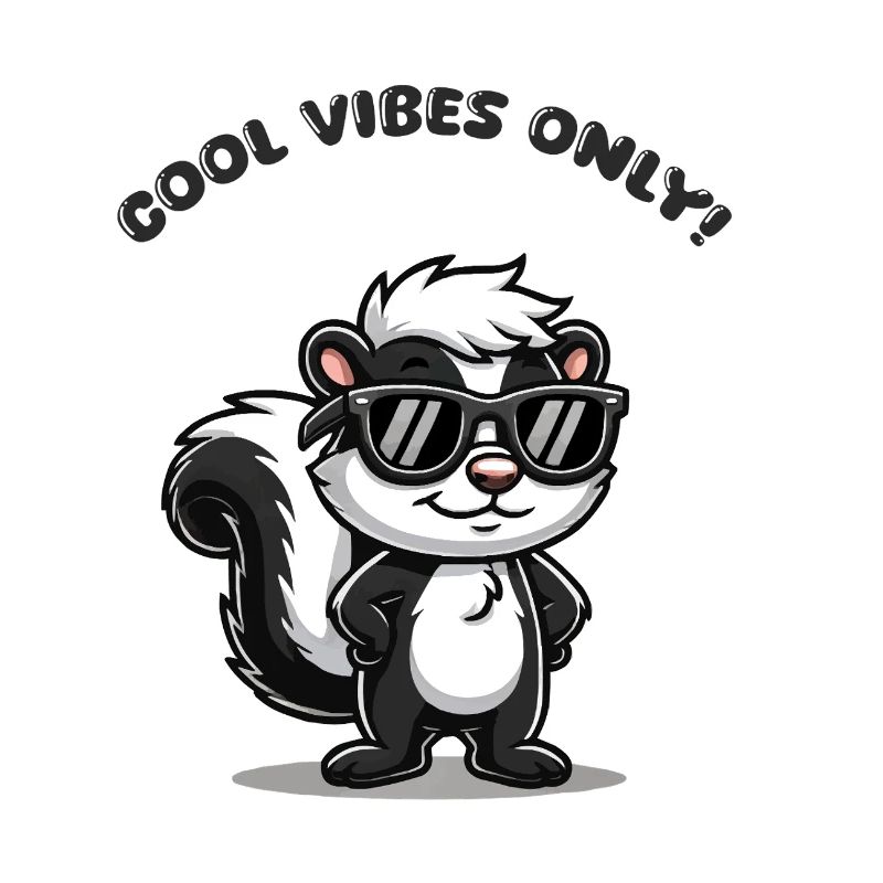 Skunk Comic Cool