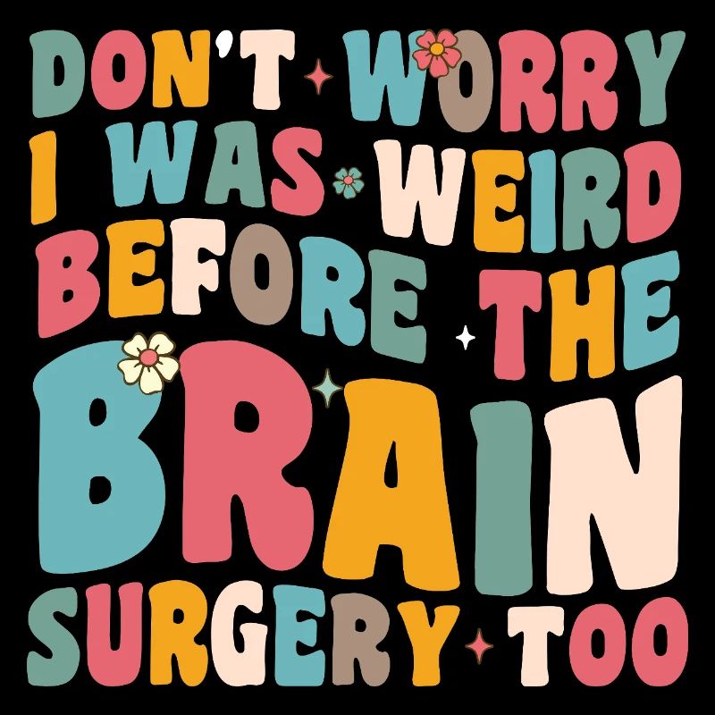 Funny Brain Surgery Retro Design