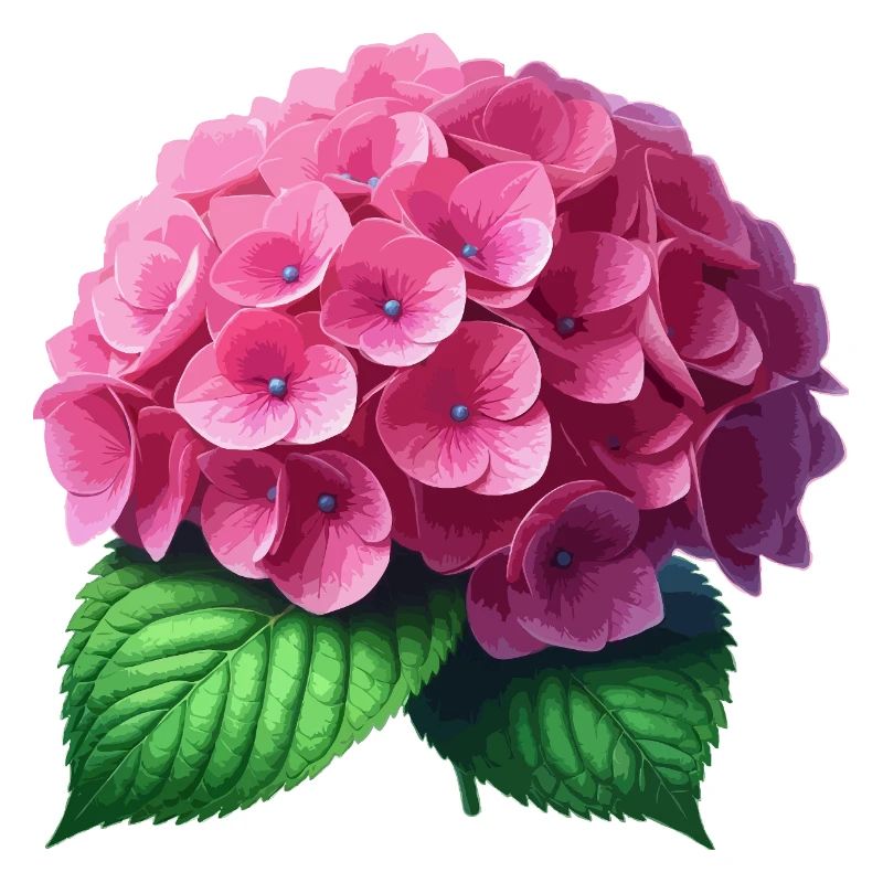 Hydrangea pink
