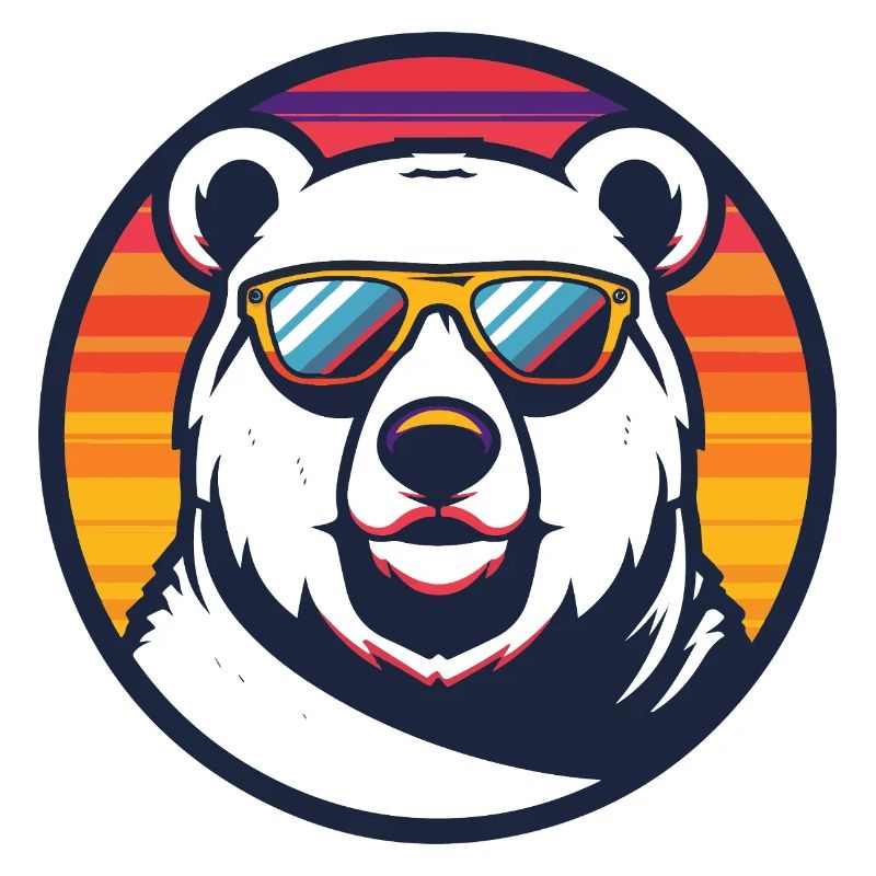 Polar Bear Cool Comic