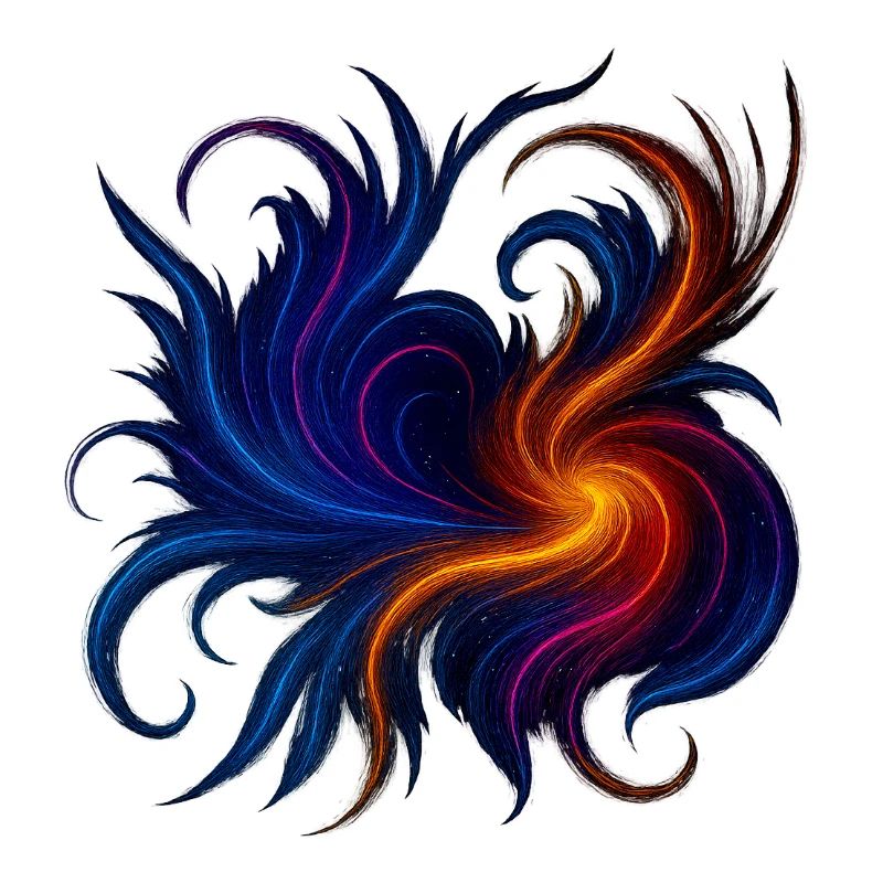 Cosmic Flow – eine Sammlung von lebendigen, galaktischen