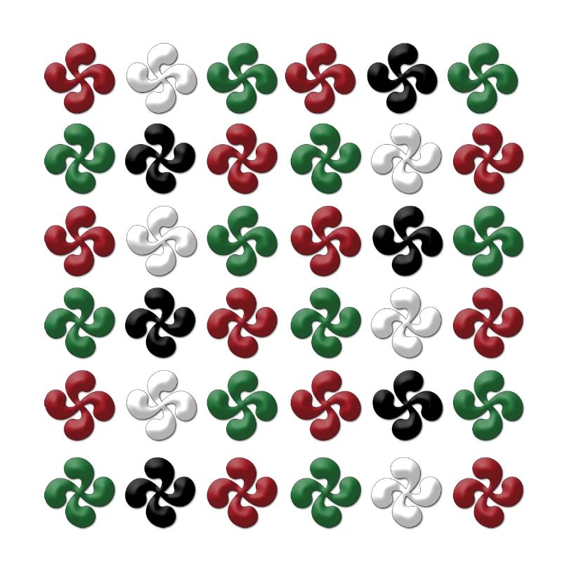 Croix Basque multiple 2