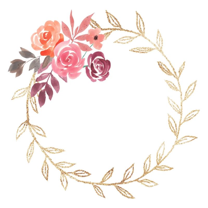 Princesse de l éternel, couronne de fleur