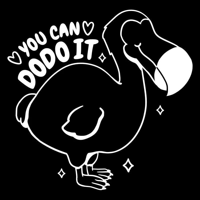 to do Dodo vogel lustiger do it Spruch Cartoon 1