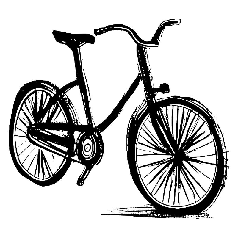Bicycle Doodle Bicycles Cycling Silhouette 5