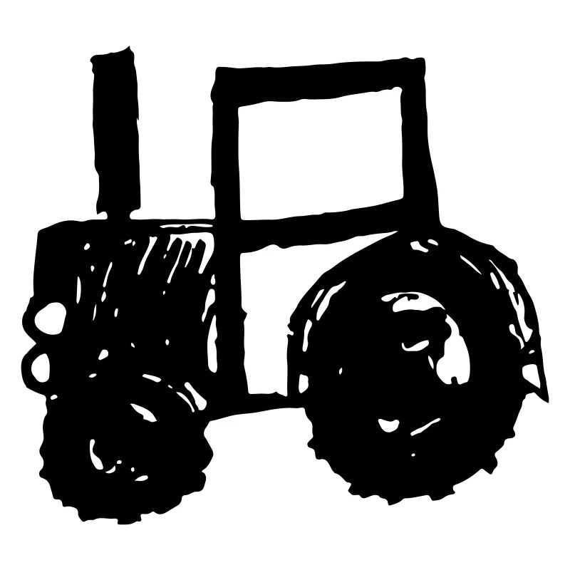 Tractor Kids Drawing Gift Idea