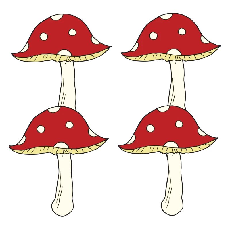 Toadstool 4pcs