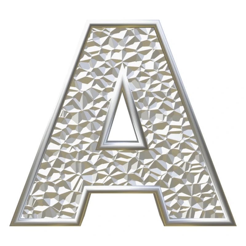 A, letter, letter A, initial, initial A, monogram,