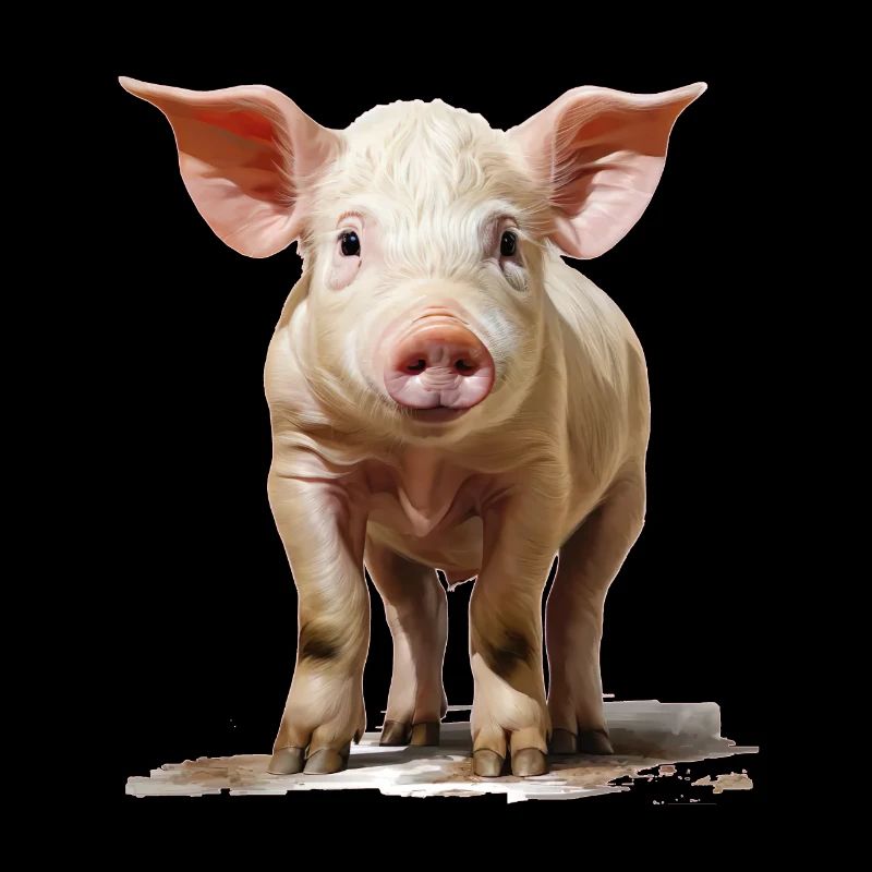 Kleines putziges Ferkel