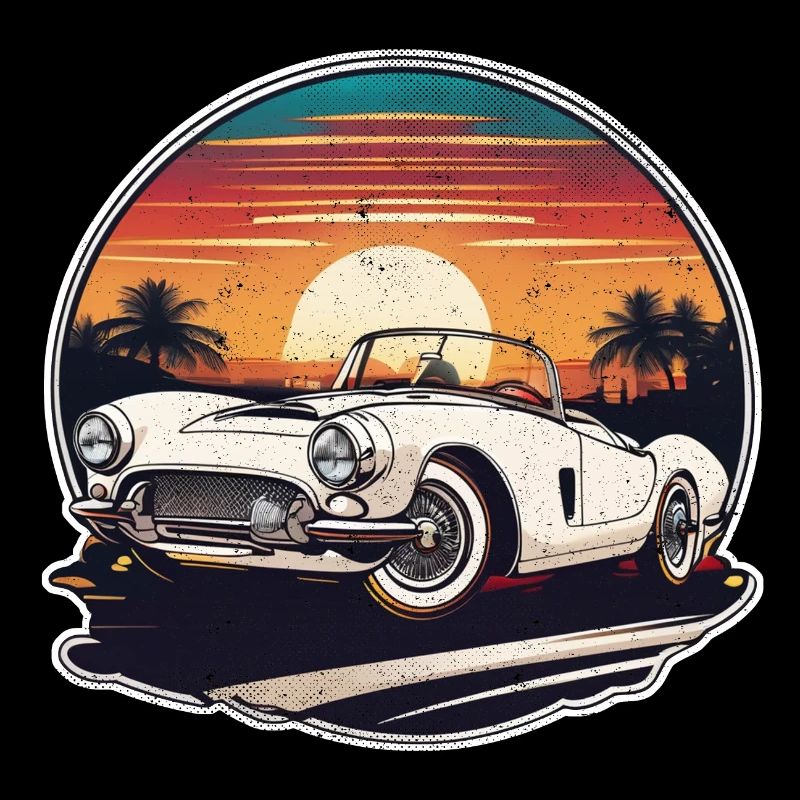 Oldtimer Sonnenuntergang