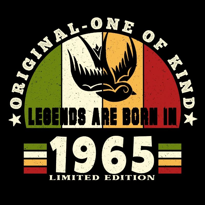 1965 Vintage Geburtstag Legende Geschenk