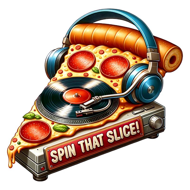 Pizza Music Lover: Spin That Slice