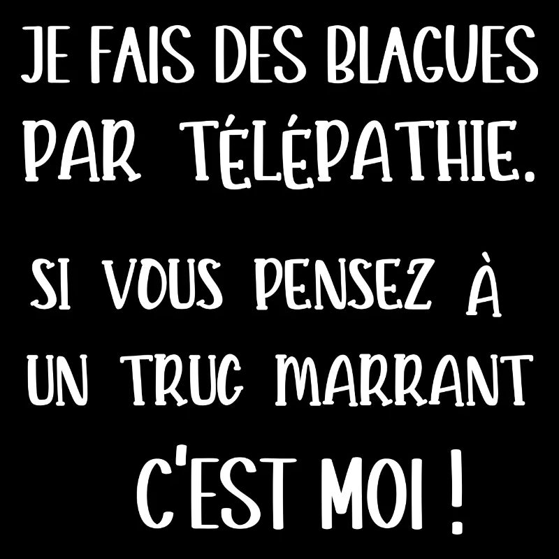 blagues par télépathie