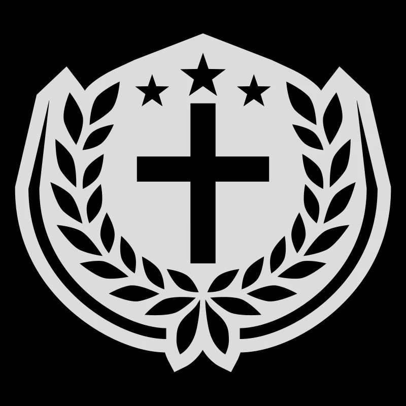 Kreuz Jesus Christus Lorbeerkranz