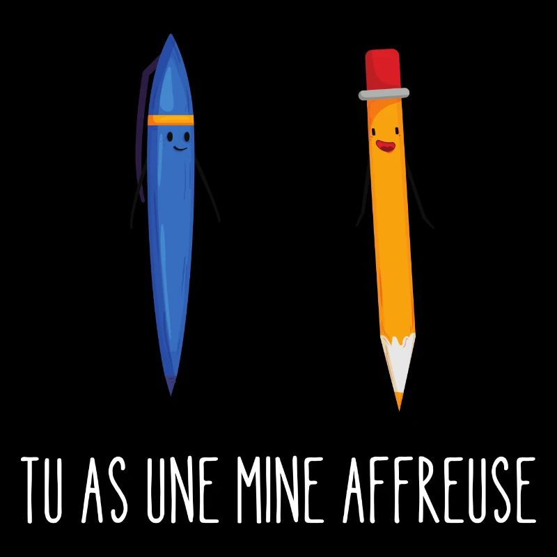 tu as une mine affreuse