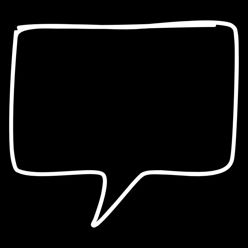 Speech bubble round corners