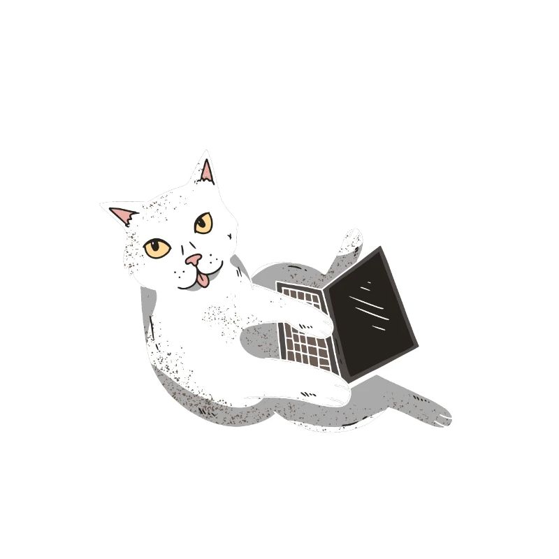 IT Technician Cat Programmer Techie
