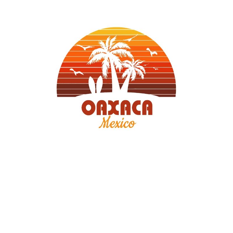 Cool Oaxaca Mexique plage coucher de soleil Souvenir