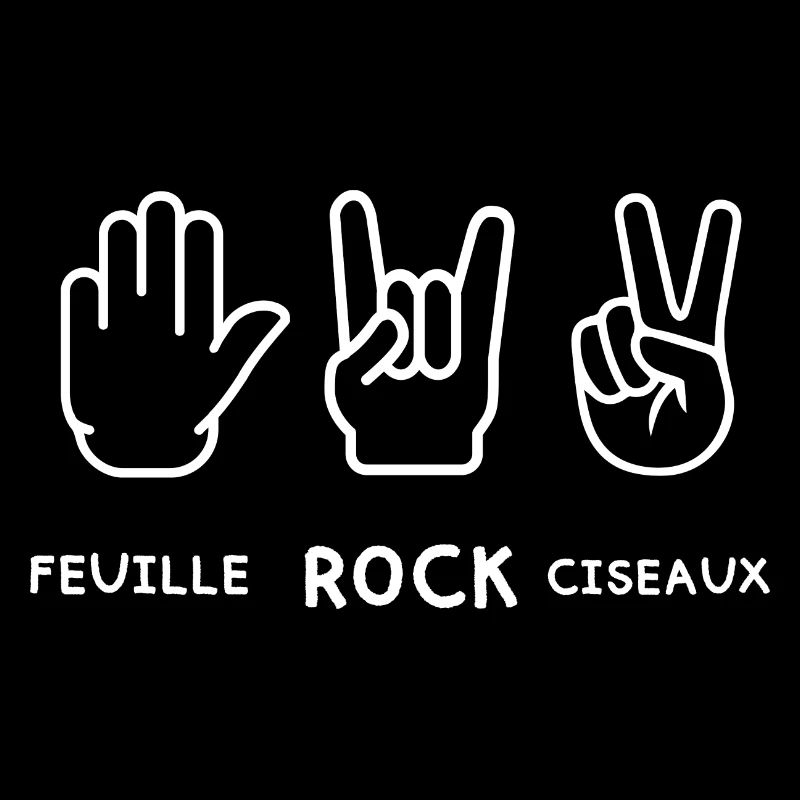 feuille rock ciseaux