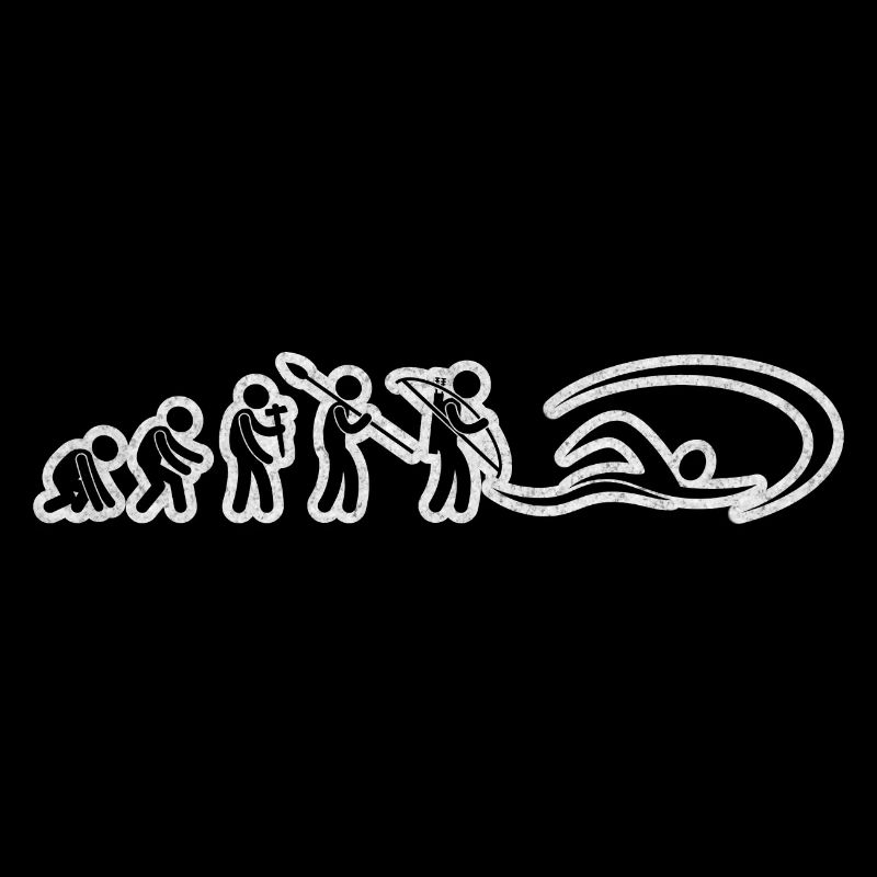 Evolution Swimmer Black Grunge