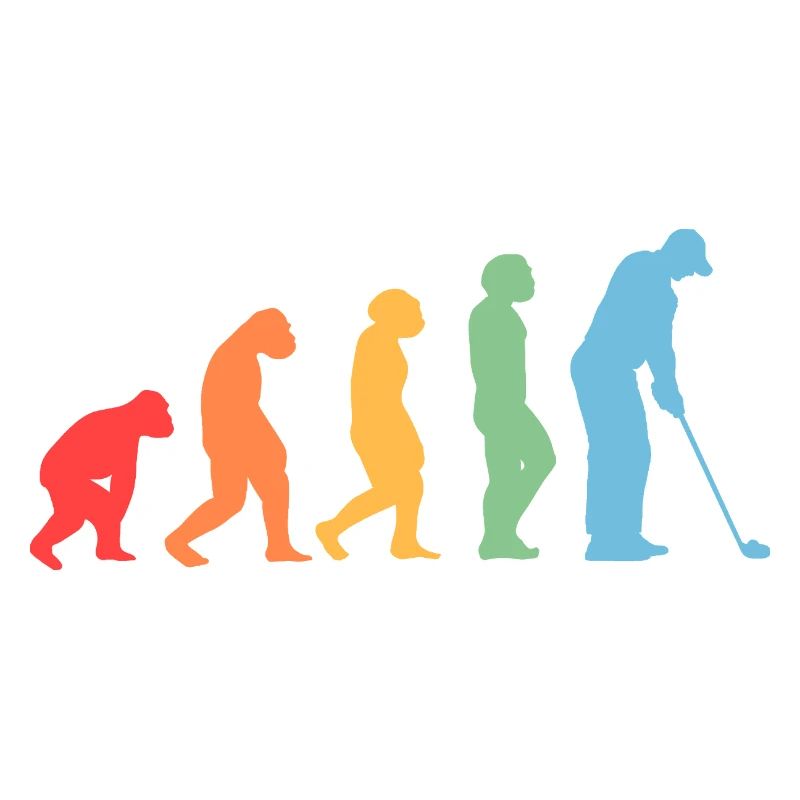 Golfspieler Evolution Golf