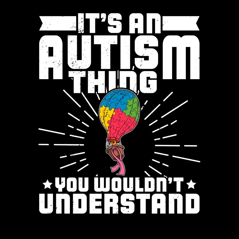Balloon Autistic Autism thing puzzle piece