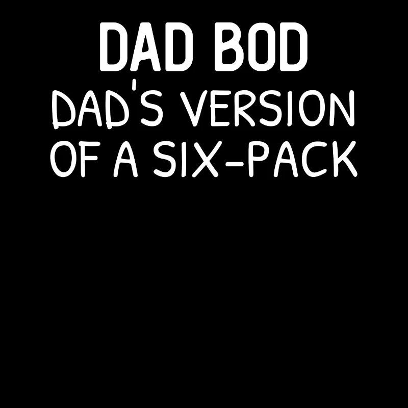 La version papa bod dad d’un pack de six