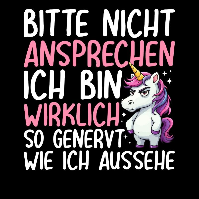 Bitte Nicht Ansprechen Ich Bin Wirklich So Genervt