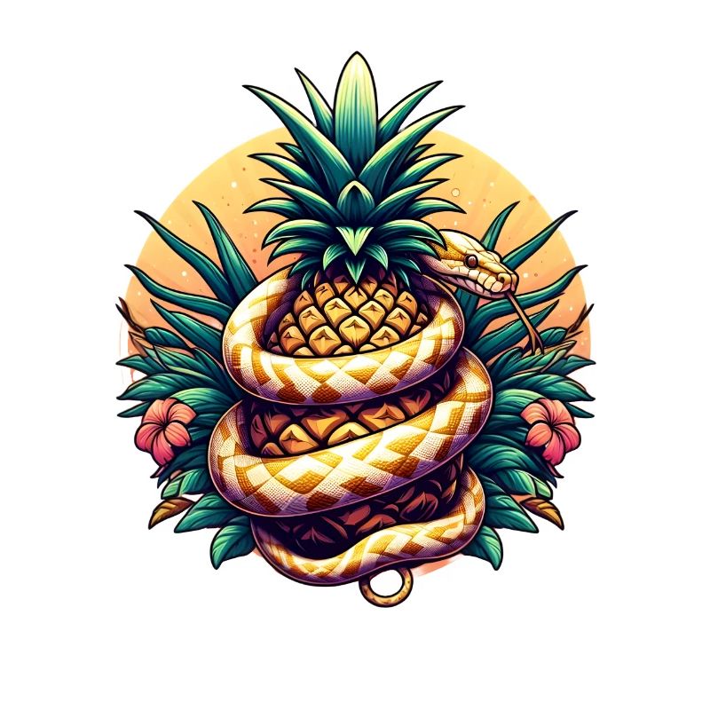 Python um Ananas