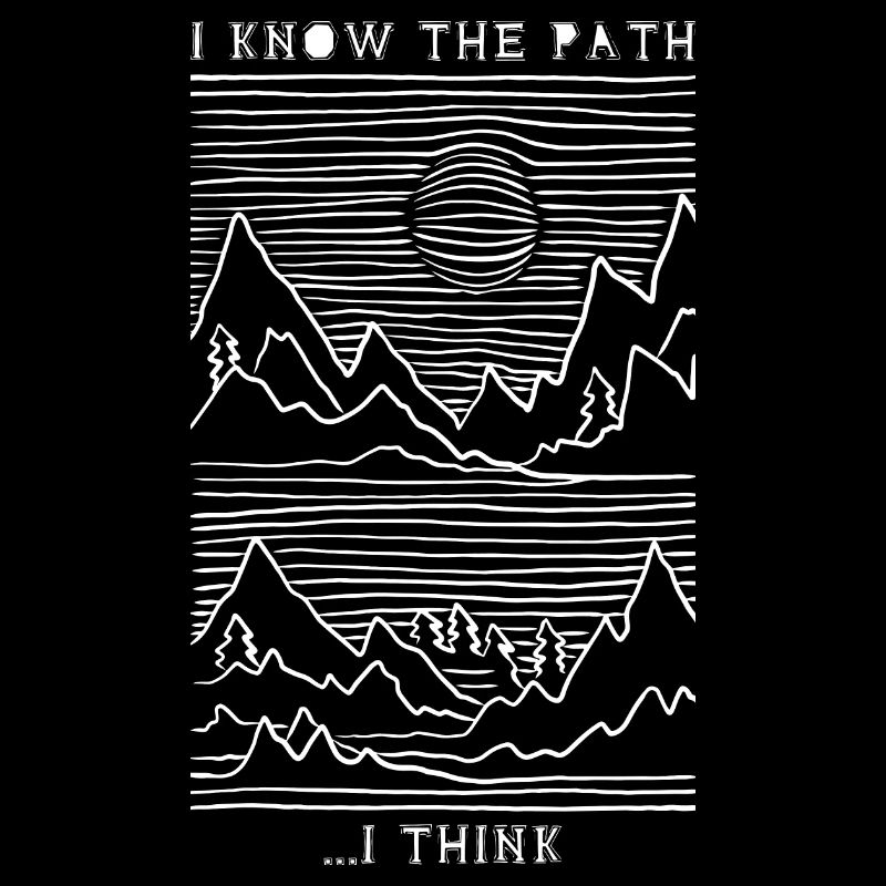 I know the path ... I Think. Wandern Design