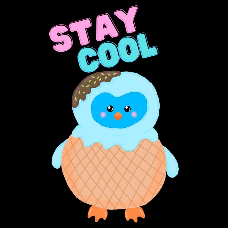 Stay cool Eiscreme Pingu