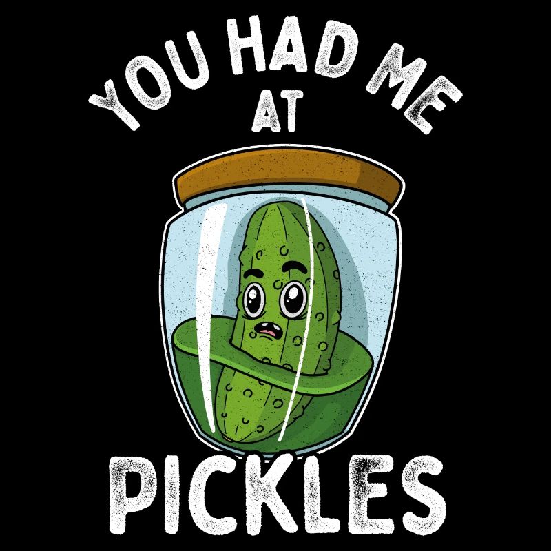 Pickles Cornichons Saying Fruit Vegan