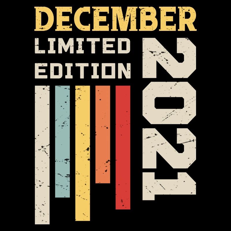 Dezember 2021 - Dezember 2021 Geburtstagsgeschenk