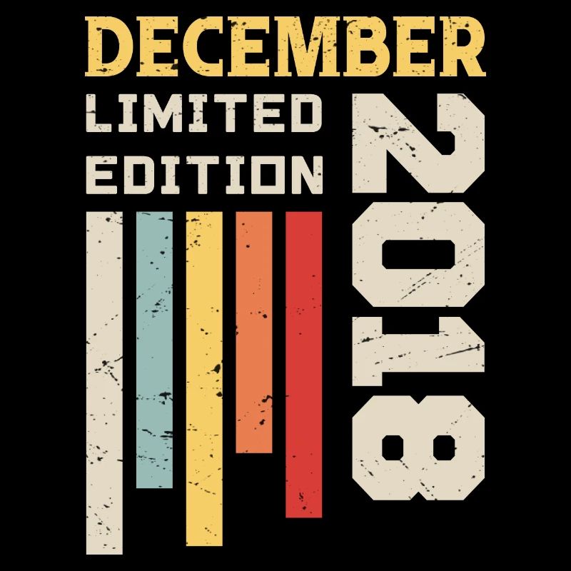 Dezember 2018 - Dezember 2018 Geburtstagsgeschenk