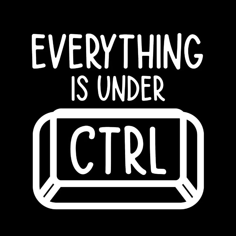 Everything Is Under Control Programmer Coder Softw