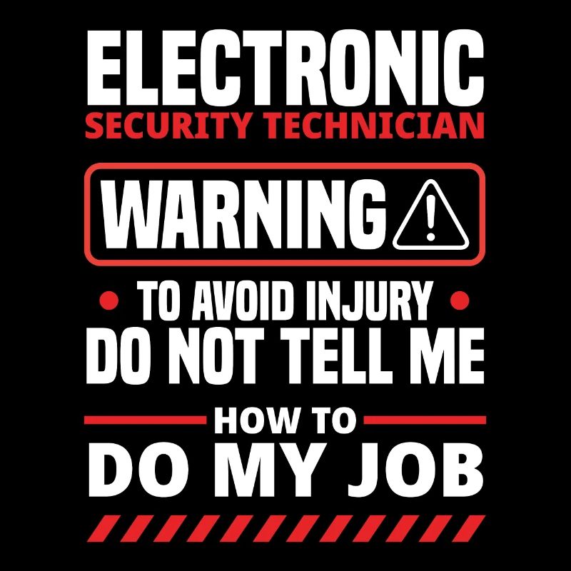 Electronic Security Technician Warning To Avoid In